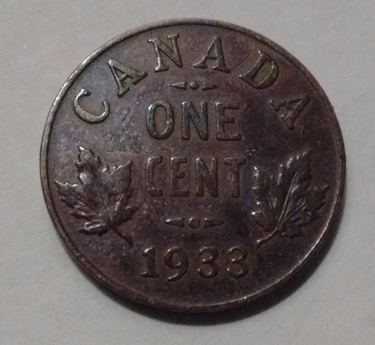 Can-You-Please-Grade-My-1933-Canada-One-Cent